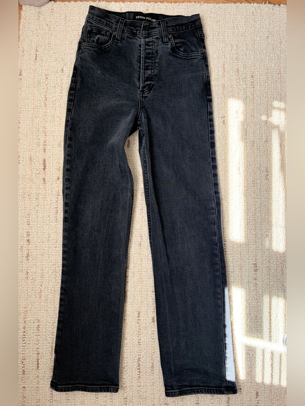 Aritzia Denim Forum Arlo High Rise
Straight size 24 and 28L